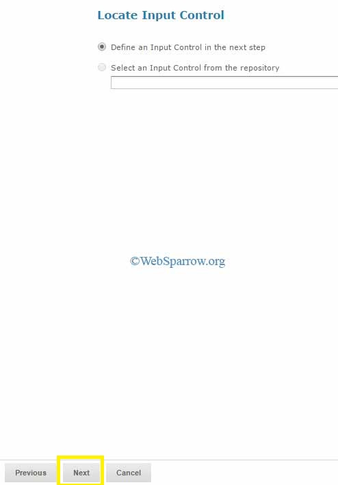 Deploy jasper reports in JasperReports Server using Parameters