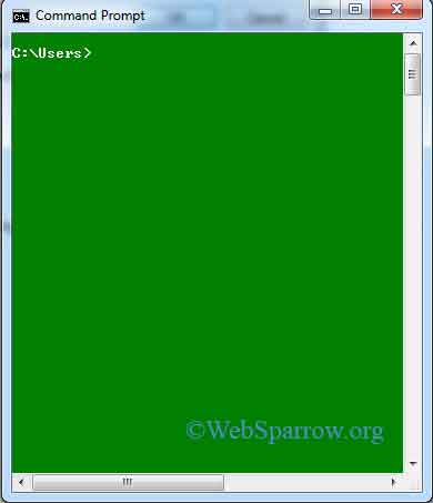 How to customize command prompt in Windows 7?